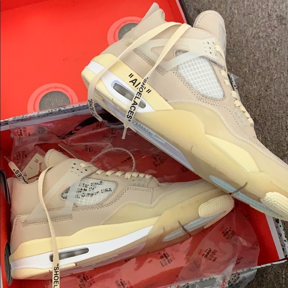 Off White Retro Jordan 4’s